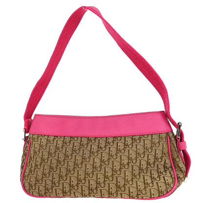 Christian Dior Beige Pink Street Chic Trotter Handbag