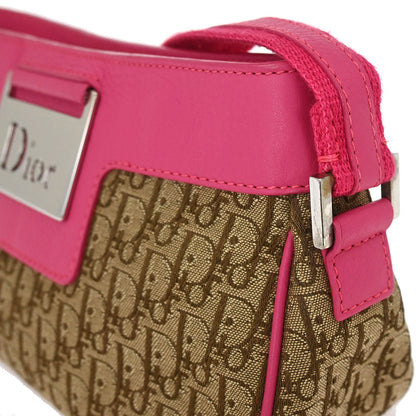 Christian Dior Beige Pink Street Chic Trotter Handbag
