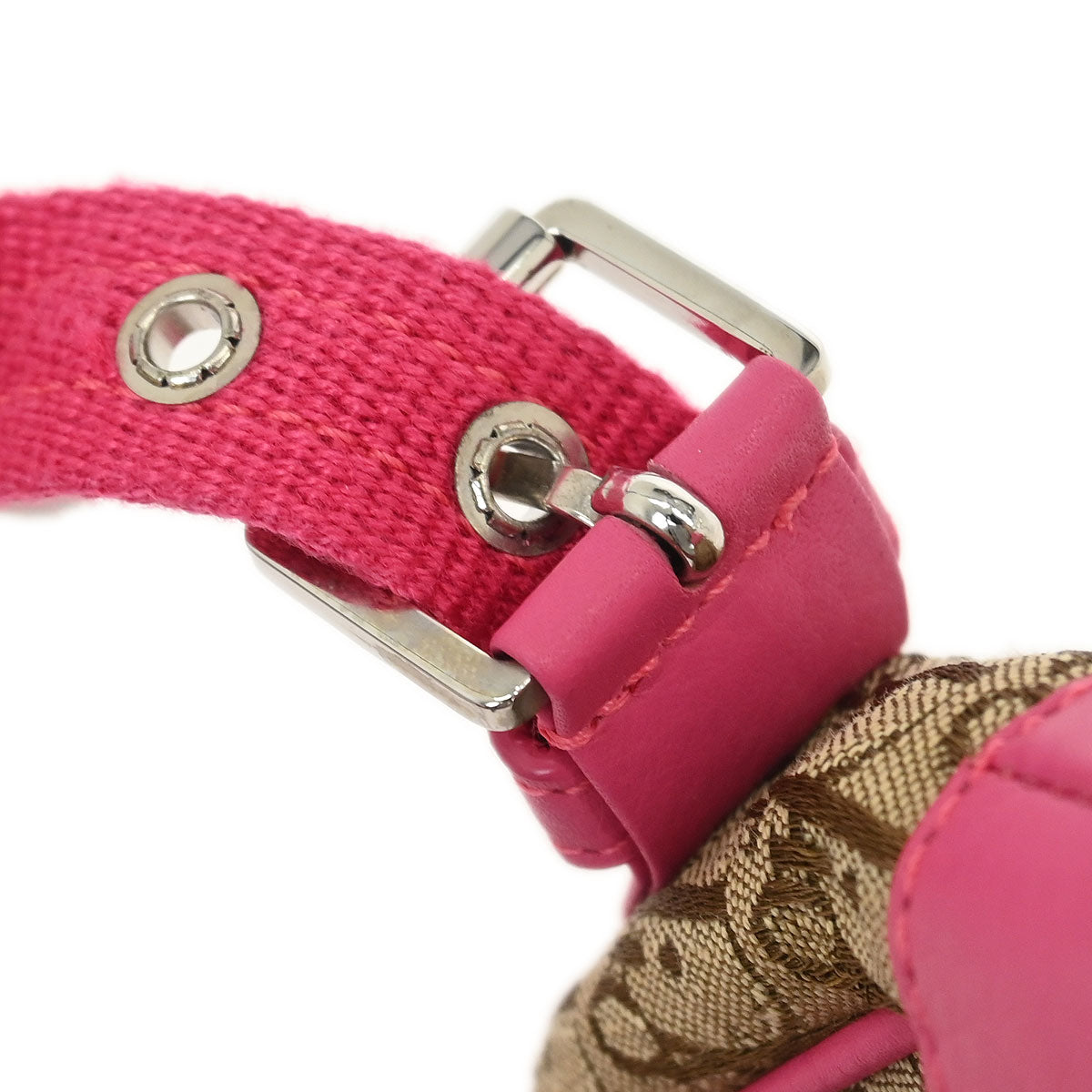 Christian Dior Beige Pink Street Chic Trotter Handbag