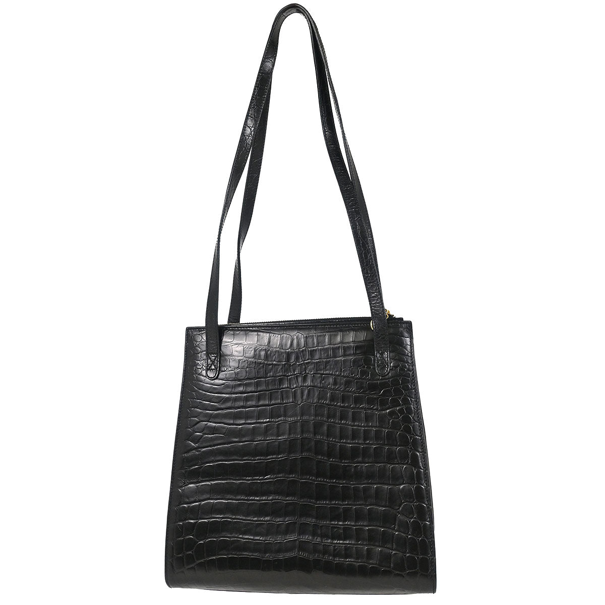 Salvatore Ferragamo * Black Gancini Shoulder Bag