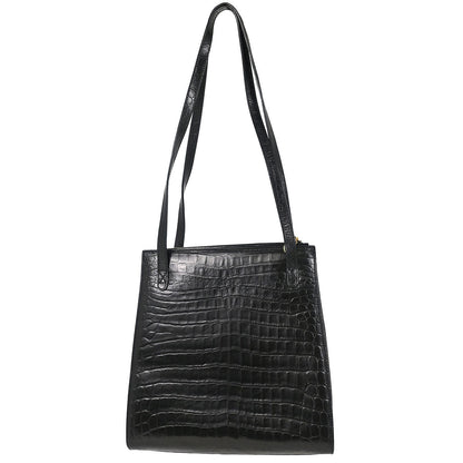 Salvatore Ferragamo * Black Gancini Shoulder Bag