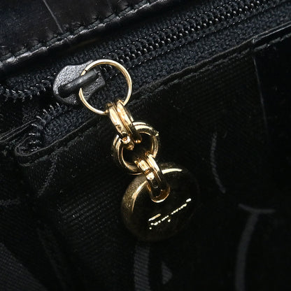 Salvatore Ferragamo * Black Gancini Shoulder Bag