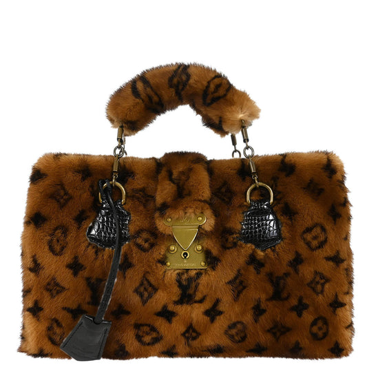 Louis Vuitton * Monogram Mink Fabuleux Handbag M92700