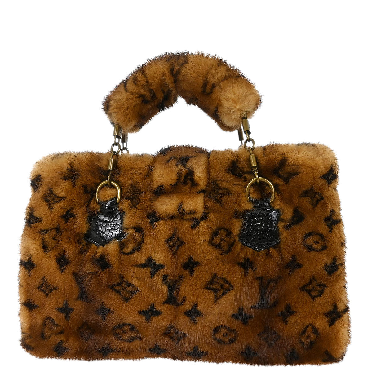 Louis Vuitton * Monogram Mink Fabuleux Handbag M92700