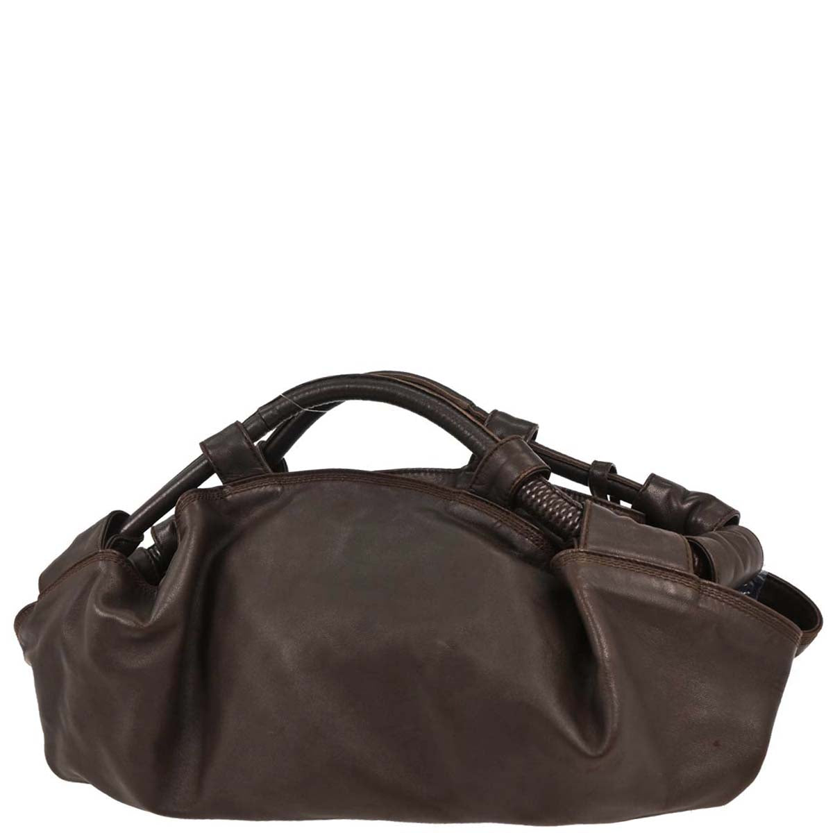 Loewe Brown Lambskin Nappa Aire Tote Bag