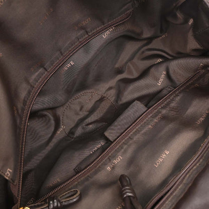 Loewe Brown Lambskin Nappa Aire Tote Bag