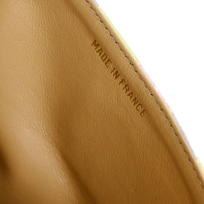 Chanel * 2000-2002 Pastel Color Crocodile Medium Classic Double Flap Bag