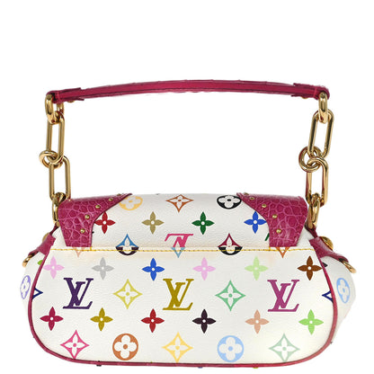 Louis Vuitton * Pink Multicolor Crocodile Marilyn M40450