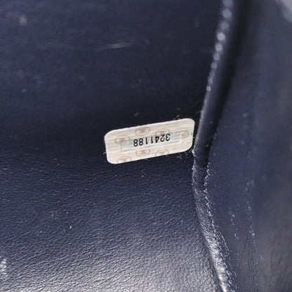 Chanel 1994-1996 Navy Caviar Shoulder Bag