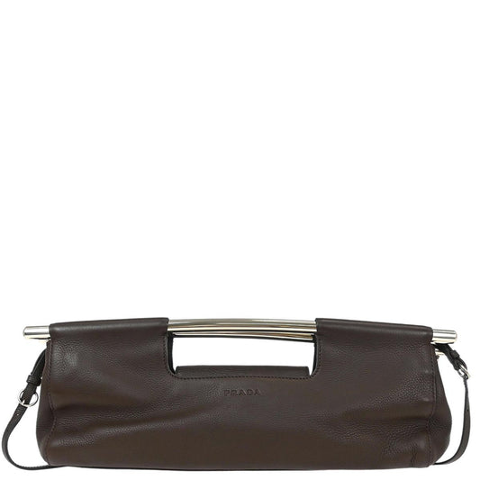Prada Brown 2way Shoulder Handbag