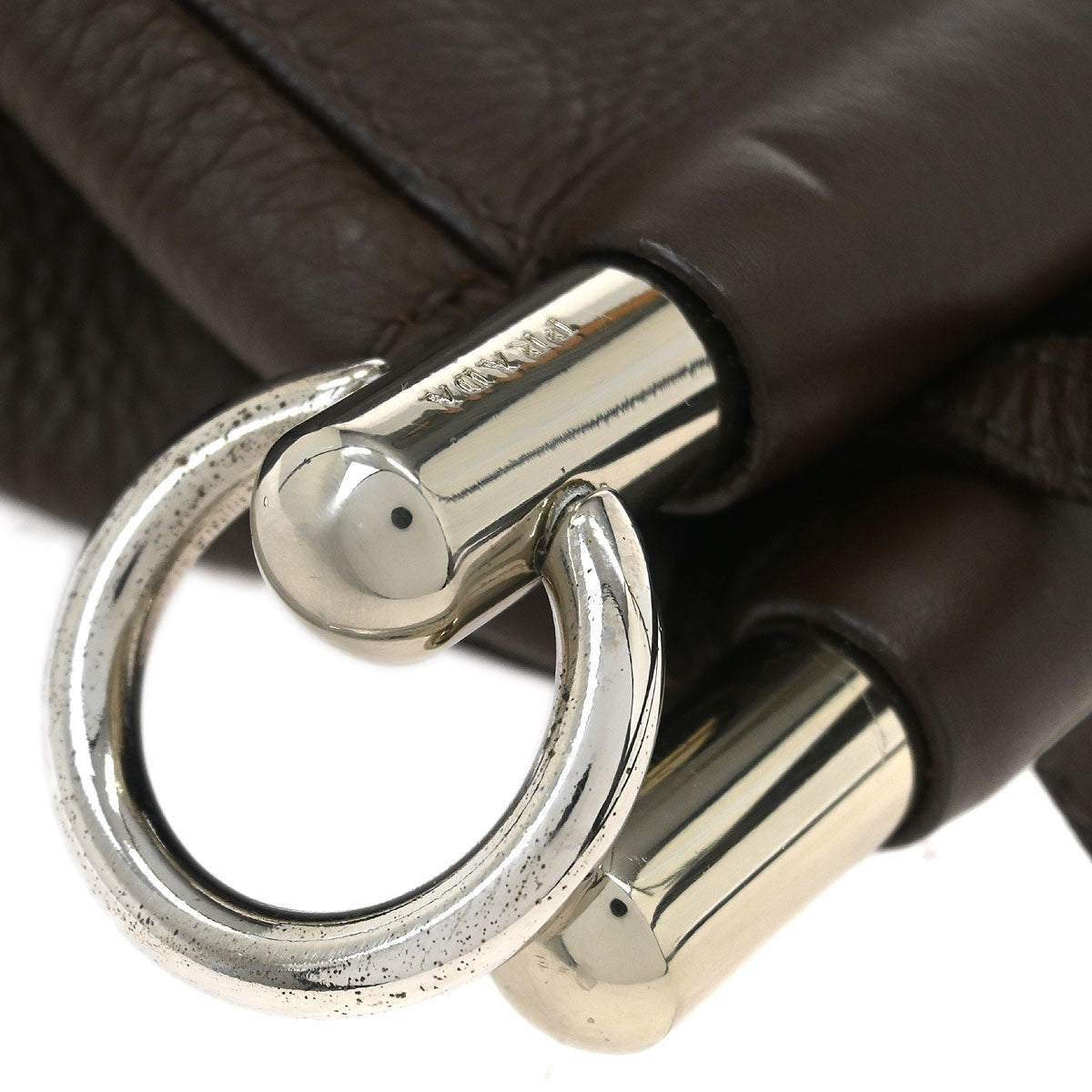 Prada Brown 2way Shoulder Handbag