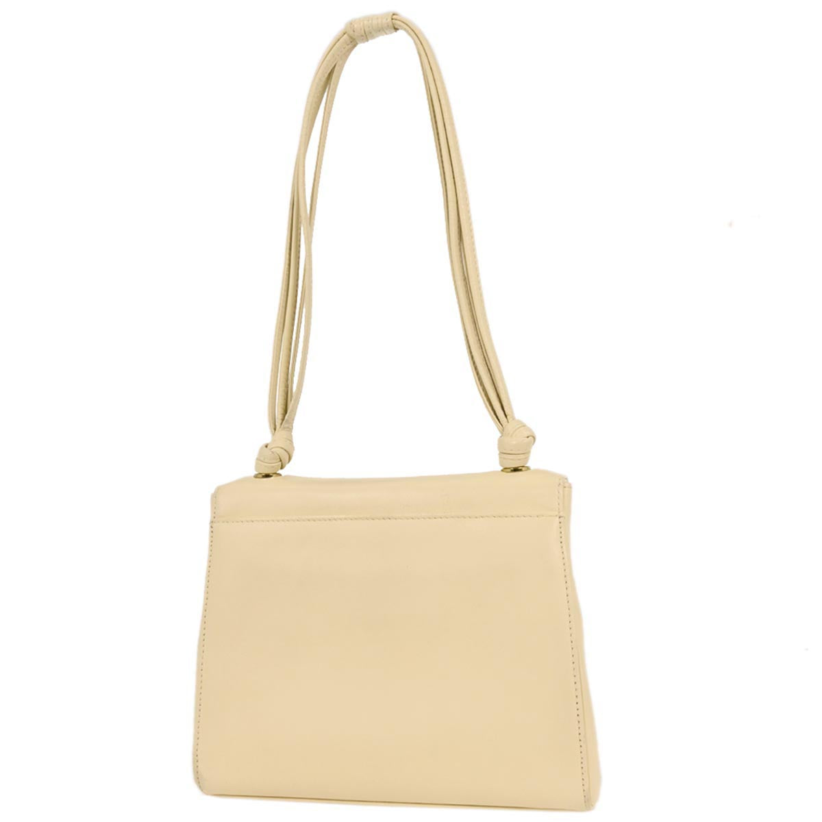 Chanel 1997-1999 Ivory Lambskin Handbag