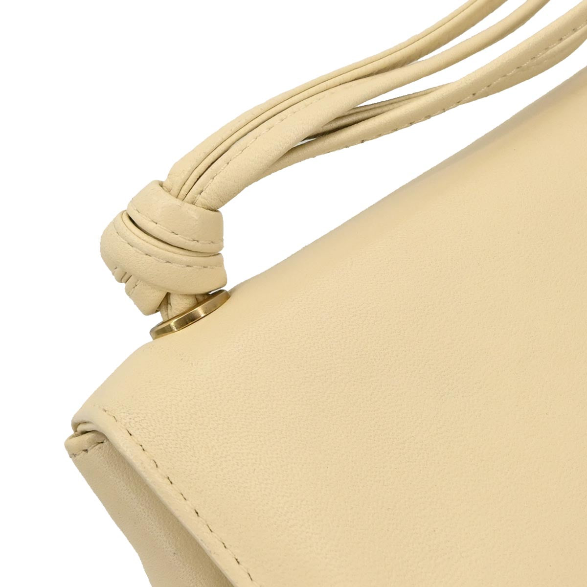 Chanel 1997-1999 Ivory Lambskin Handbag