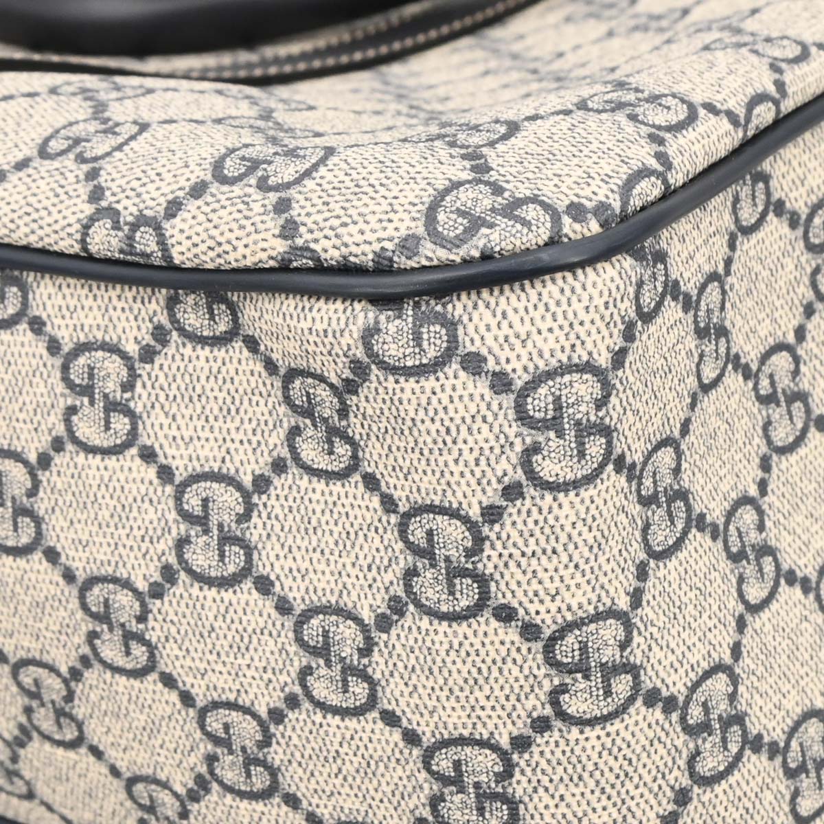 Gucci Black GG Supreme 2way Business Bag