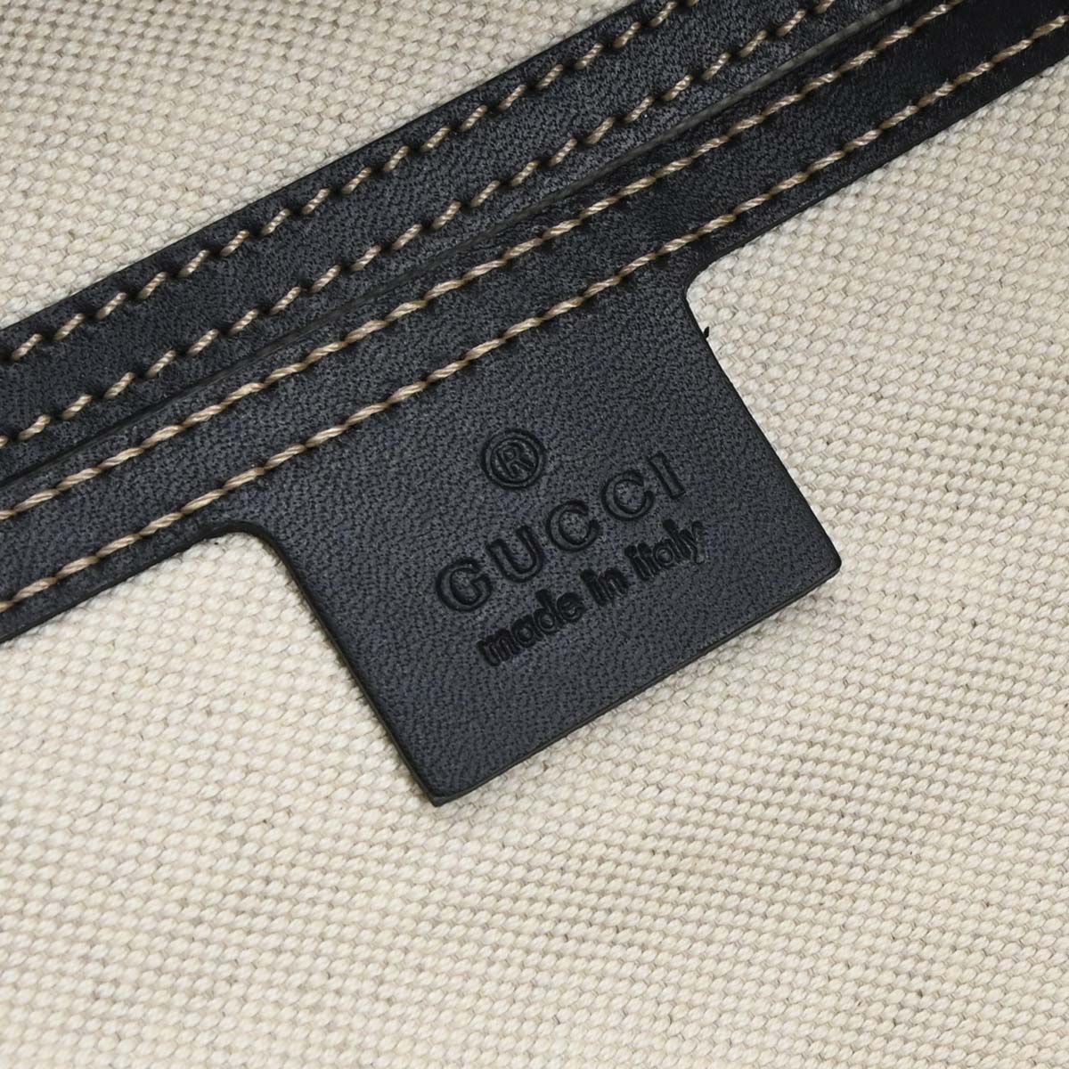 Gucci Black GG Supreme 2way Business Bag