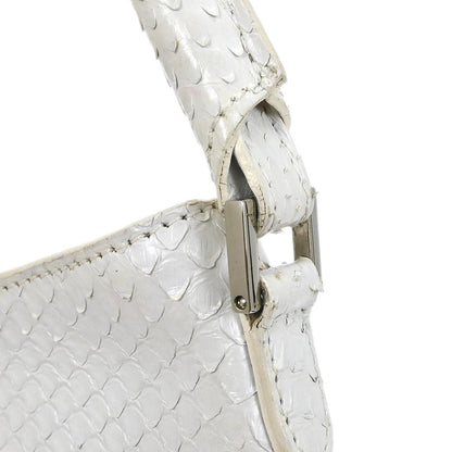 Christian Dior * White Python Ballet Corset Bag Handbag
