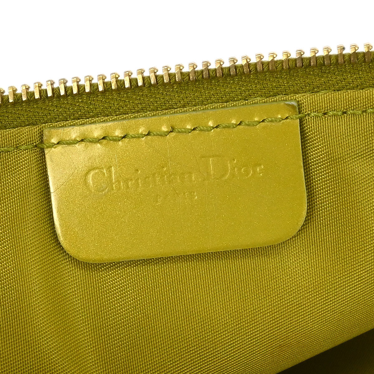 Christian Dior * Leather Saddle Handbag