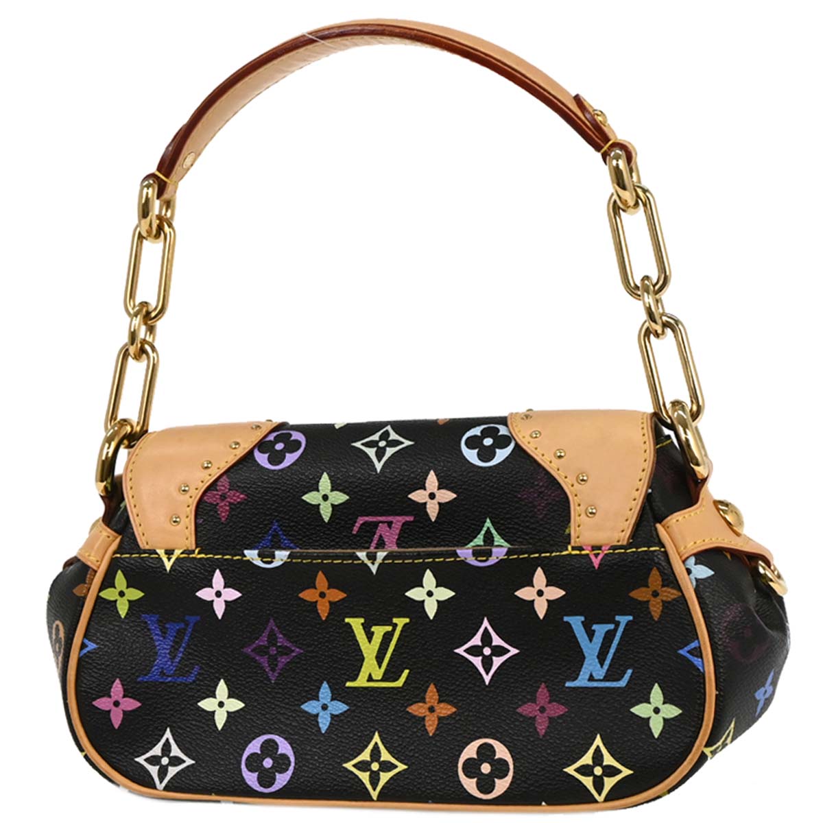 Louis Vuitton Black Monogram Multicolor Marilyn Handbag M40128