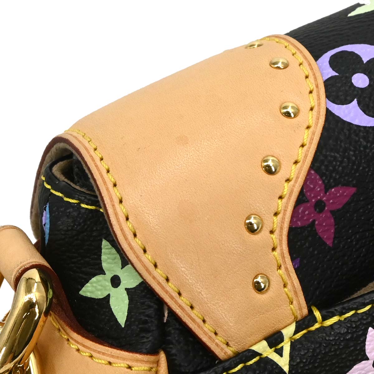 Louis Vuitton Black Monogram Multicolor Marilyn Handbag M40128