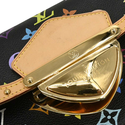 Louis Vuitton Black Monogram Multicolor Marilyn Handbag M40128