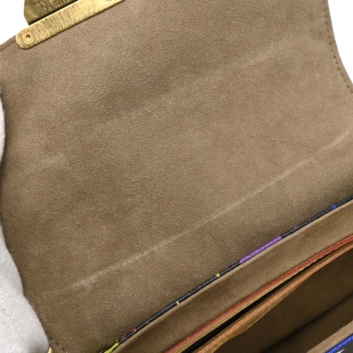 Louis Vuitton Black Monogram Multicolor Marilyn Handbag M40128