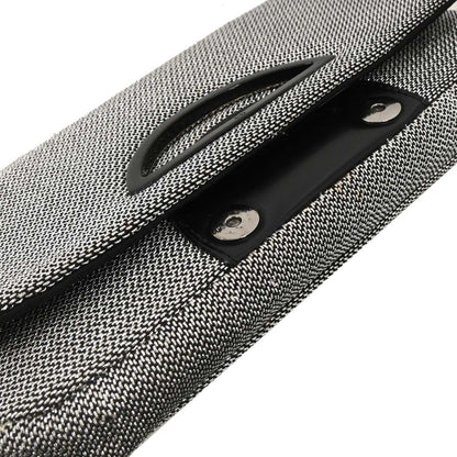 Christian Dior Silver Canvas Malice Handbag