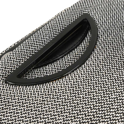 Christian Dior Silver Canvas Malice Handbag