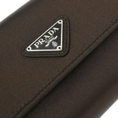 Prada Brown Satin Handbag