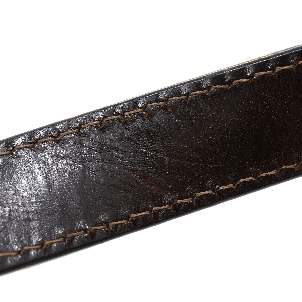 Fendi * Brown Fur Zucchino Baguette Handbag