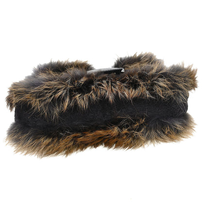 Fendi * Brown Fur Baguette Handbag