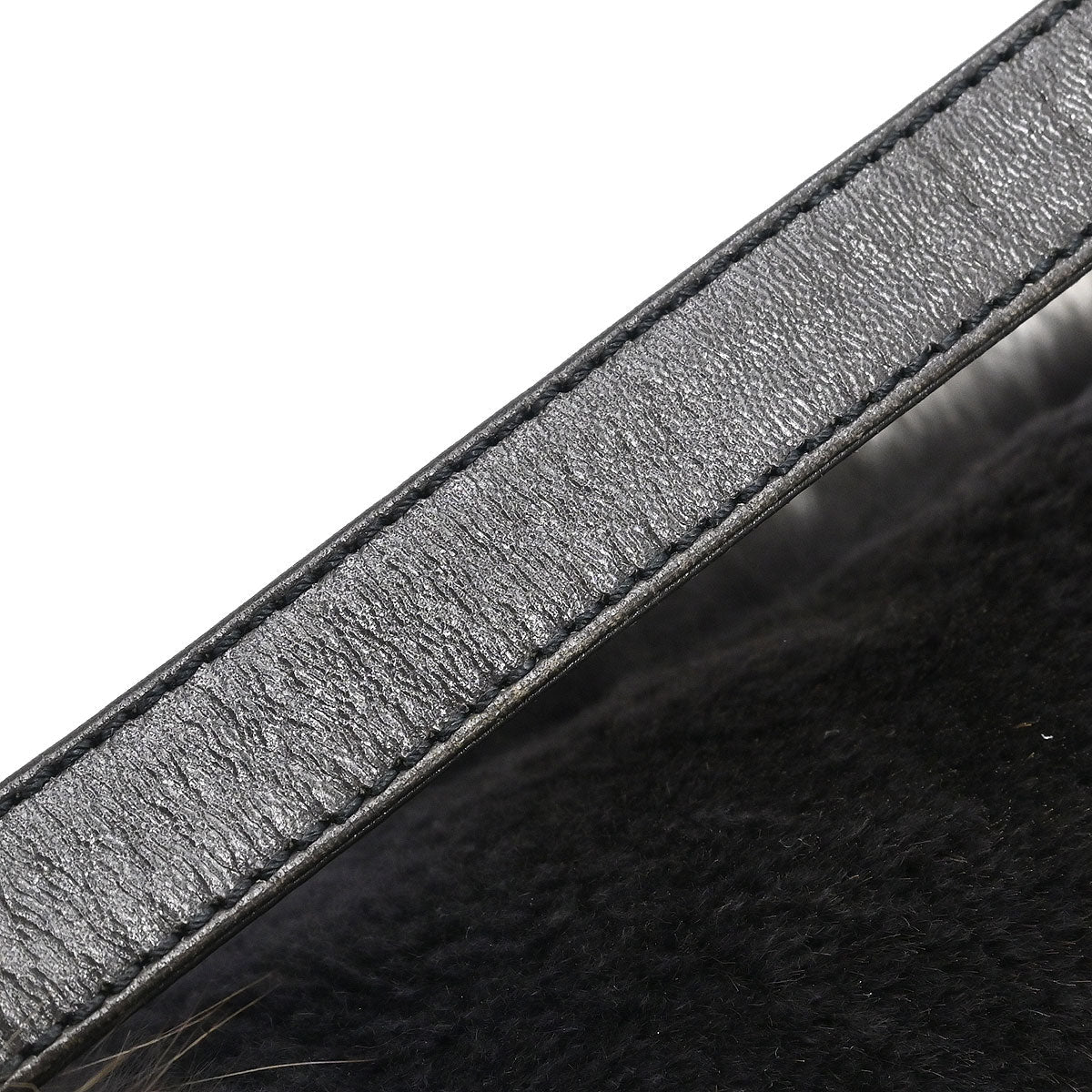 Fendi * Brown Fur Baguette Handbag