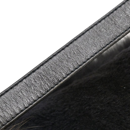 Fendi * Brown Fur Baguette Handbag