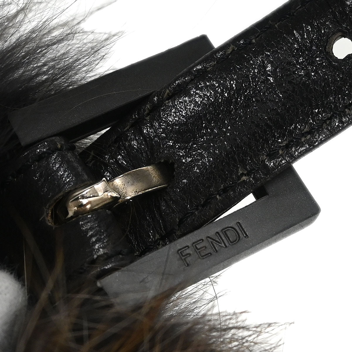 Fendi * Brown Fur Baguette Handbag