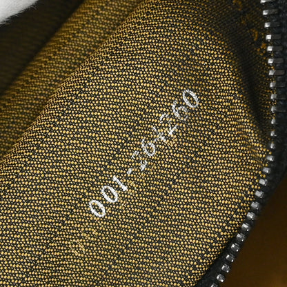 Fendi * Gold Black Sequins Zucca Mamma Baguette