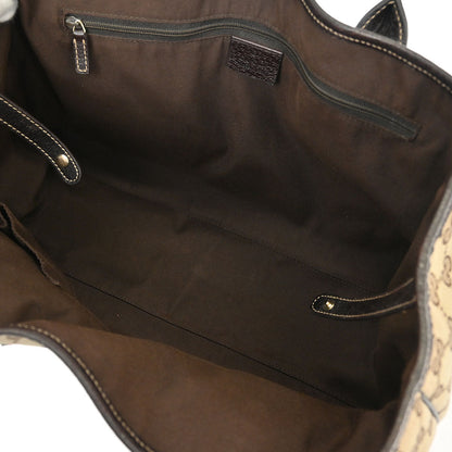 Gucci Brown Sherry GG Tote Bag