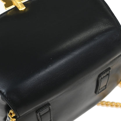 Salvatore Ferragamo Black Gancini Shoulder Bag Bum Bag