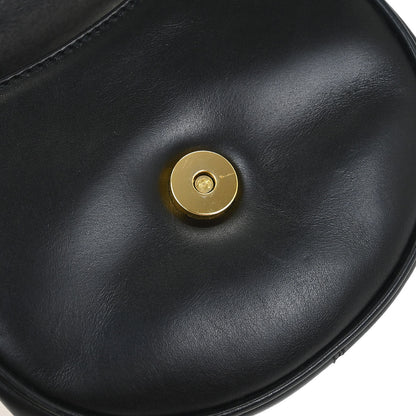 Salvatore Ferragamo Black Gancini Shoulder Bag Bum Bag