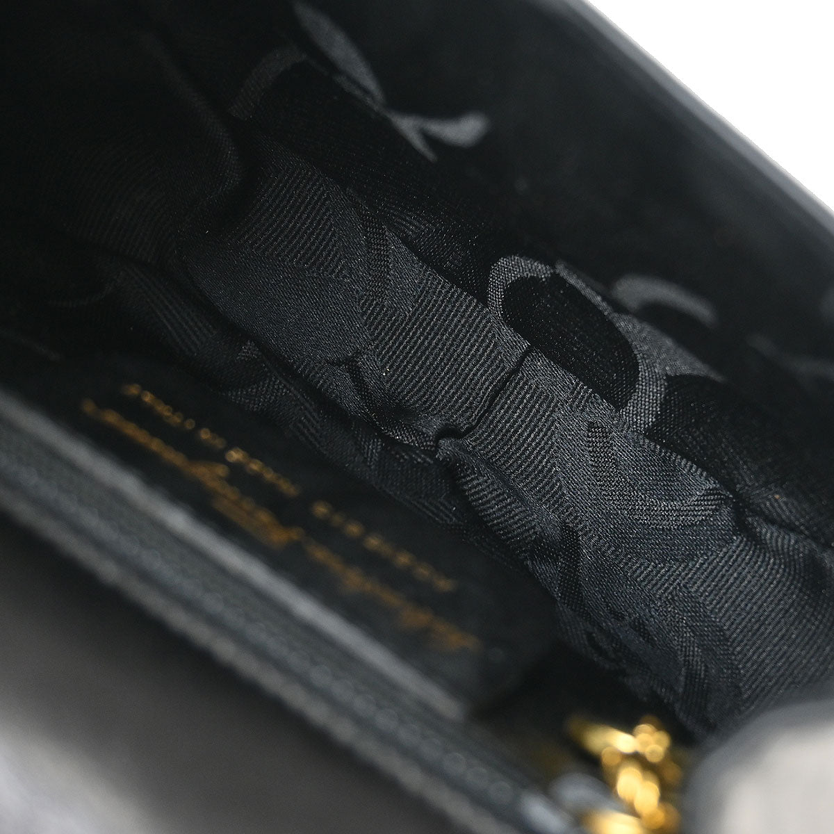 Salvatore Ferragamo Black Gancini Shoulder Bag Bum Bag