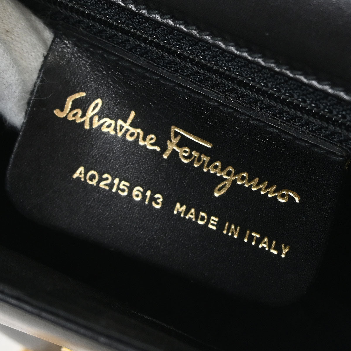 Salvatore Ferragamo Black Gancini Shoulder Bag Bum Bag