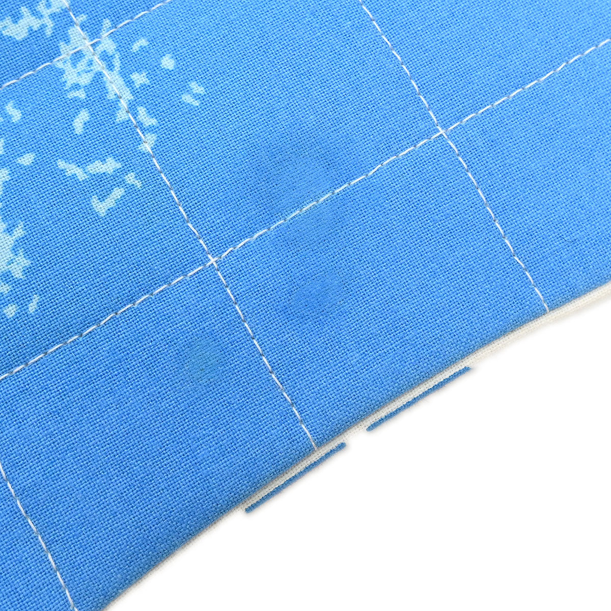 Chanel * 2002-2003 Blue Canvas Surf Line Choco Bar Shoulder Bag