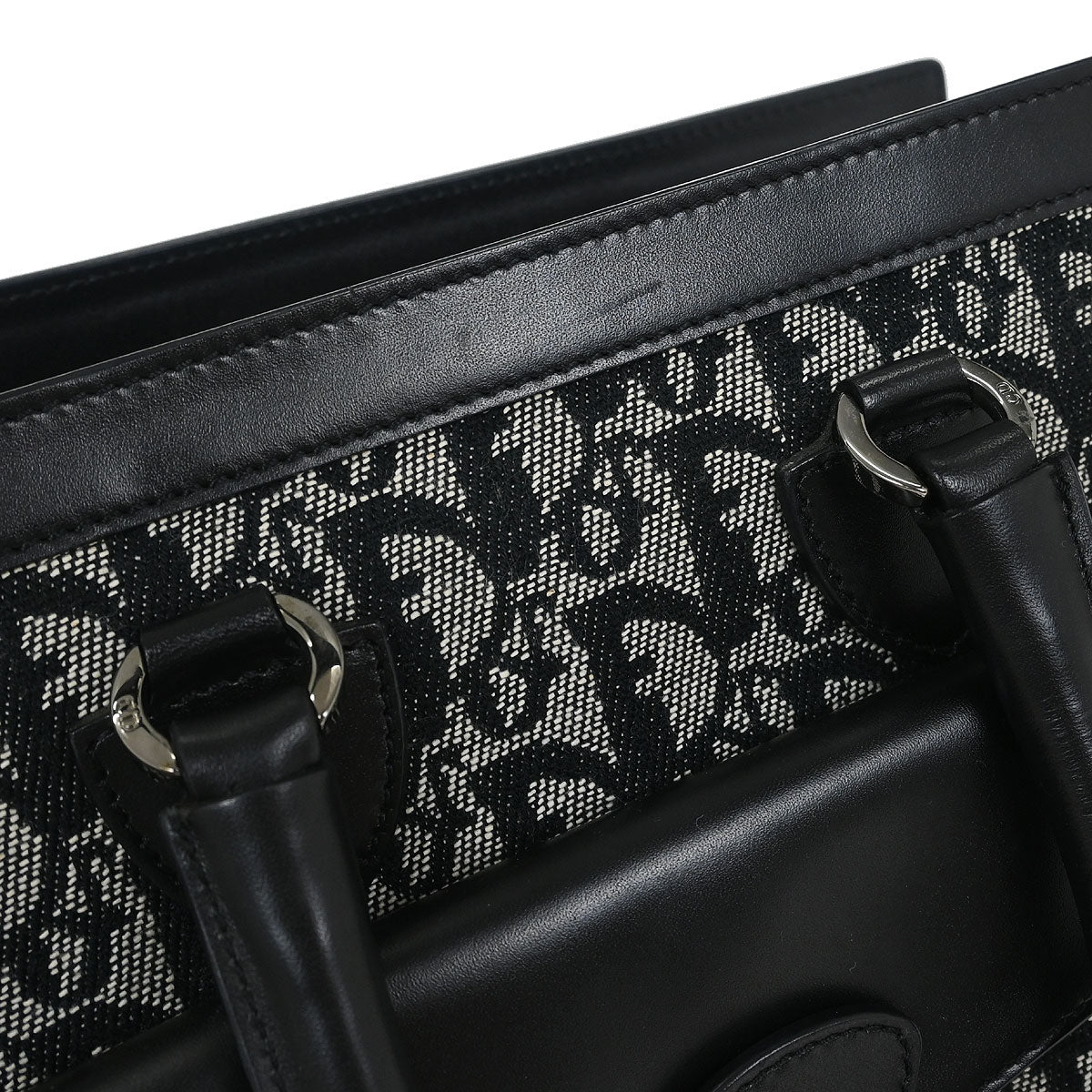 Christian Dior Black Trotter Tote Bag
