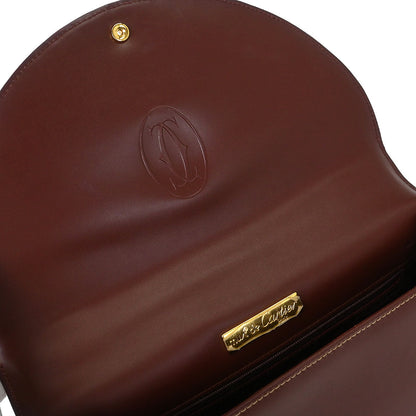 Cartier Bordeaux must de Cartier Handbag