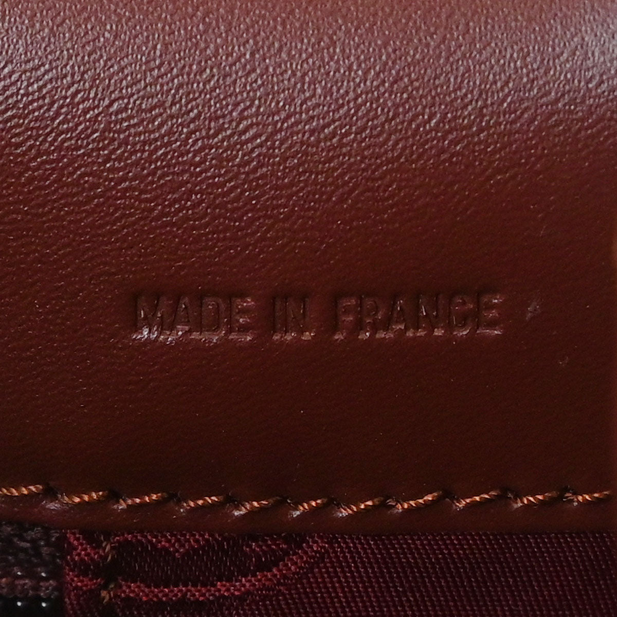 Cartier Bordeaux must de Cartier Handbag