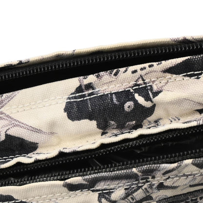 Chanel 2005-2006 White Canvas Airline Shoulder Bag