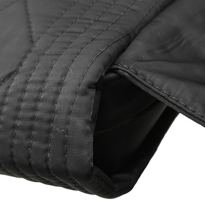 Chanel 2005-2006 Black Satin Sport Line Waist Bum Bag