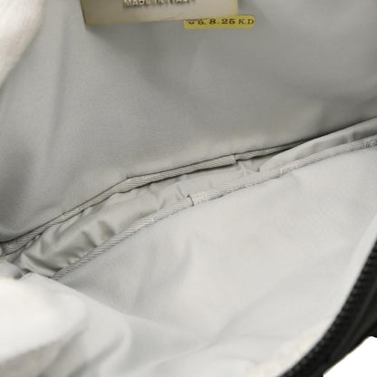 Chanel 2005-2006 Black Satin Sport Line Waist Bum Bag