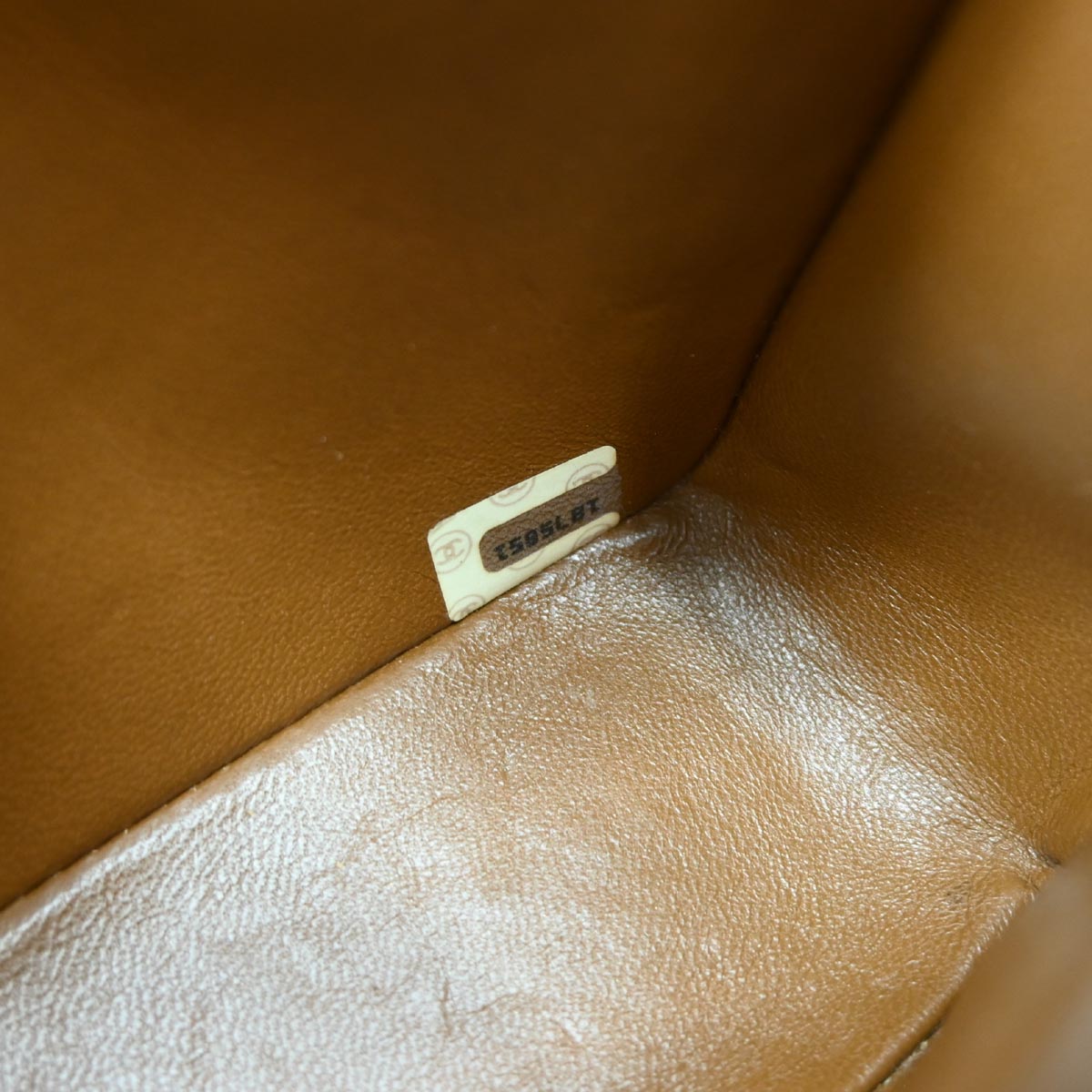 Chanel 1989-1991 Brown Lambskin Shoulder Bag