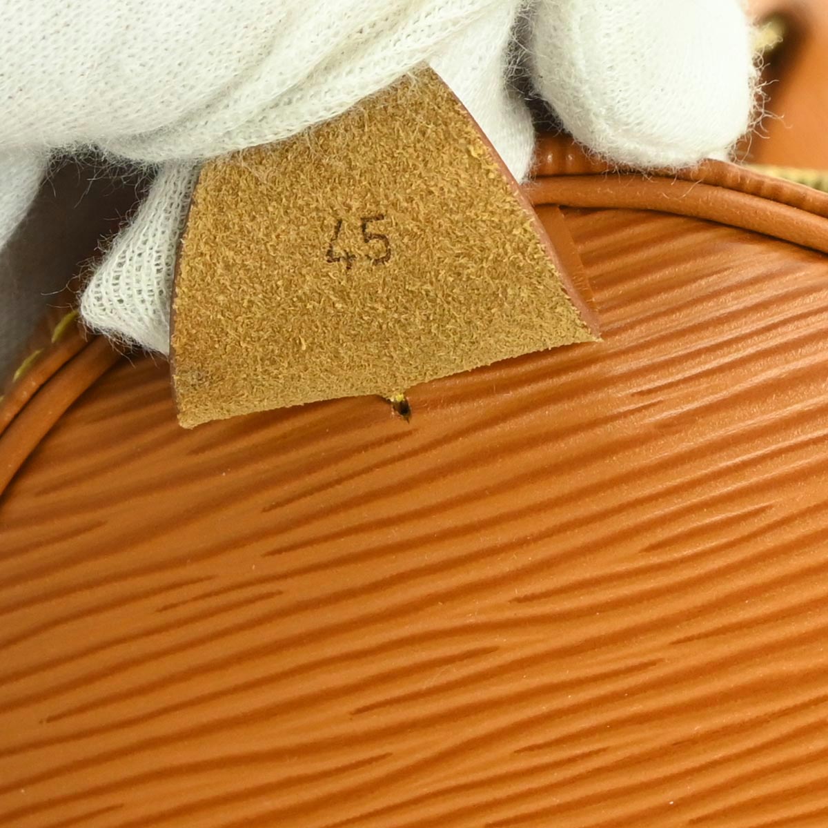 Louis Vuitton Brown Epi Keepall 45 Travel Handbag M42978