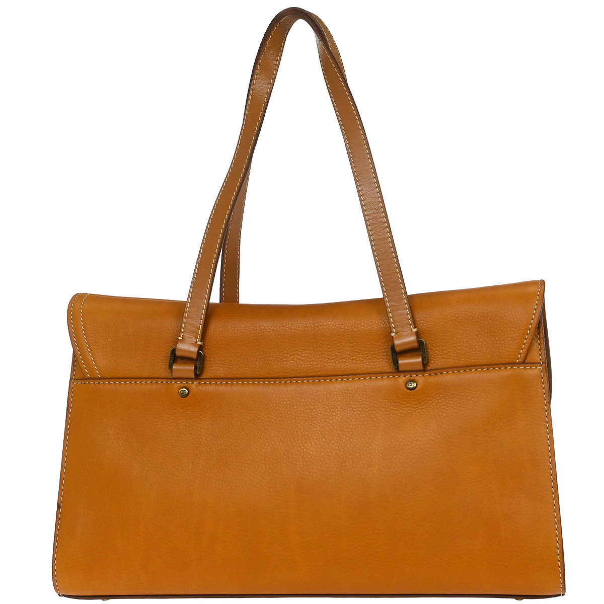 Christian Dior Brown Saddle Shoulder Bag