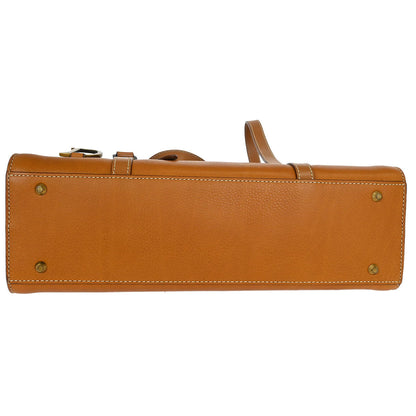 Christian Dior Brown Saddle Shoulder Bag